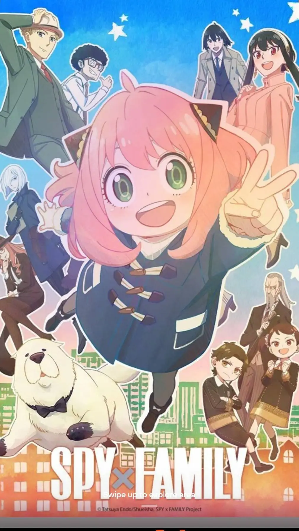 ai character: spy x family(japan background