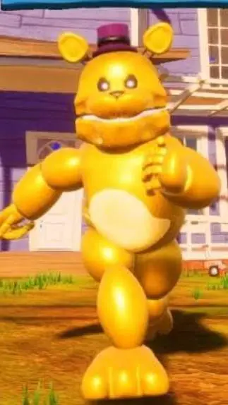 ai character: Fred Bear  background