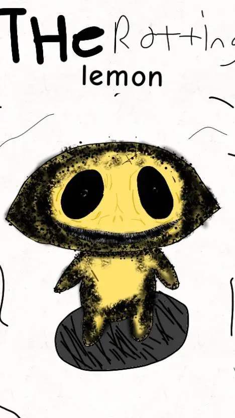 ai character: Rotting lemon  background