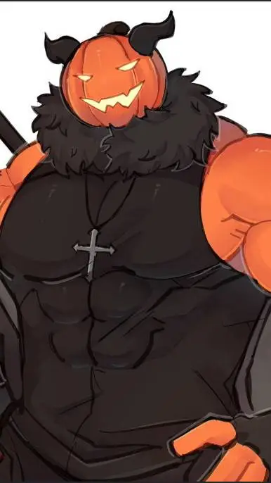 ai character: Jack Pumpkin  background