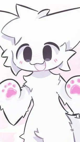 ai character: Jeen the furry background