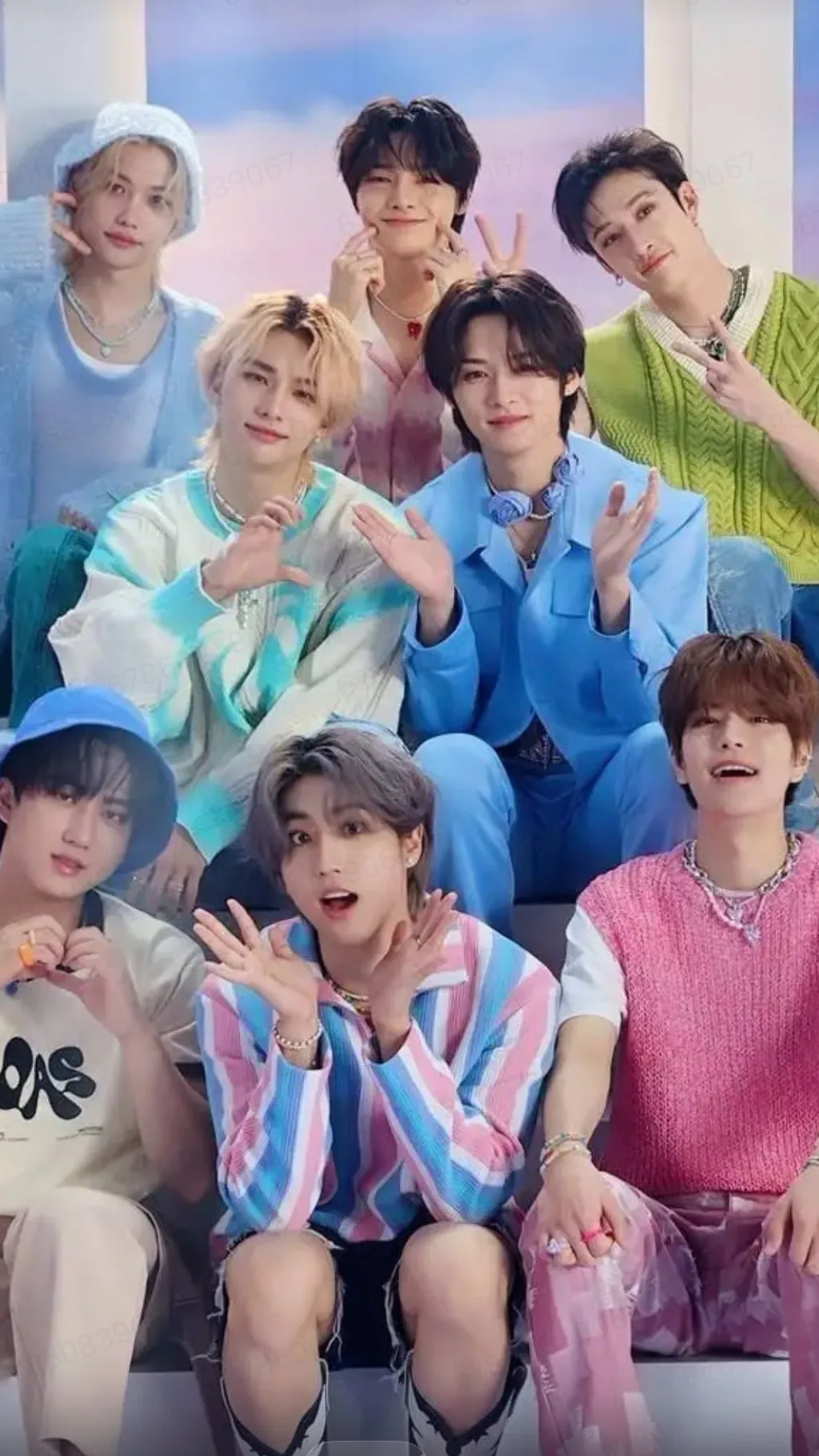 ai character: Skz social 22222 background