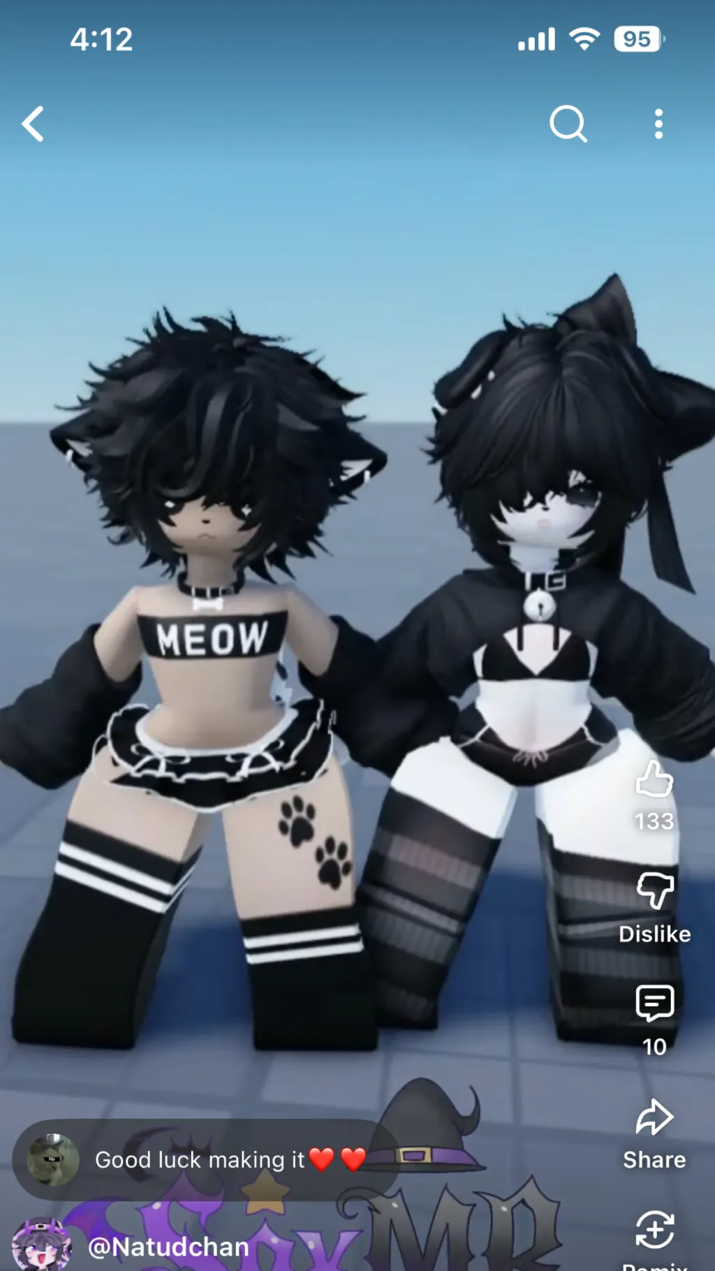 ai character: Milo and ace background