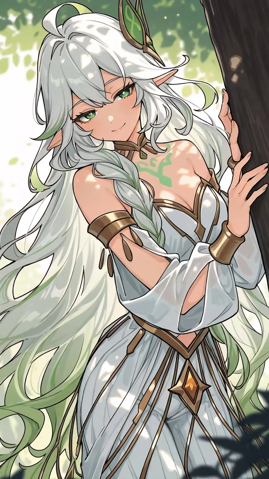 ai character: Lily background