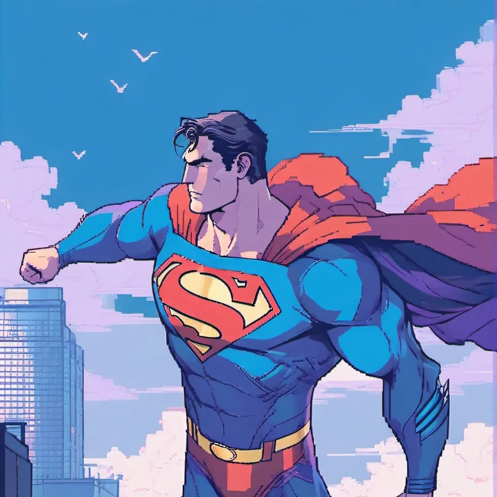 chat with ai character: you met superman!!