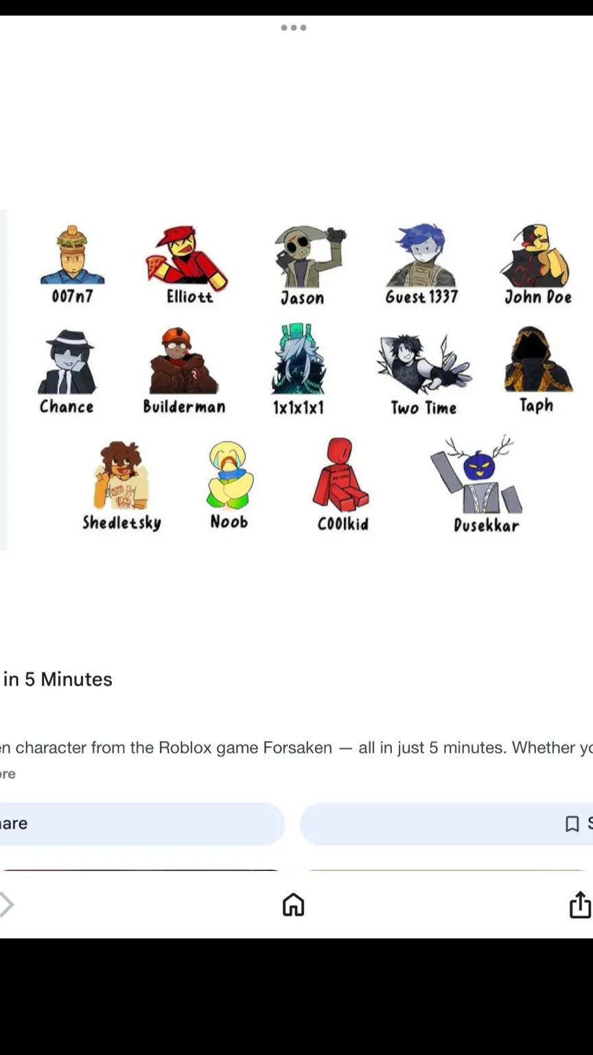 ai character: Forsaken loves you background