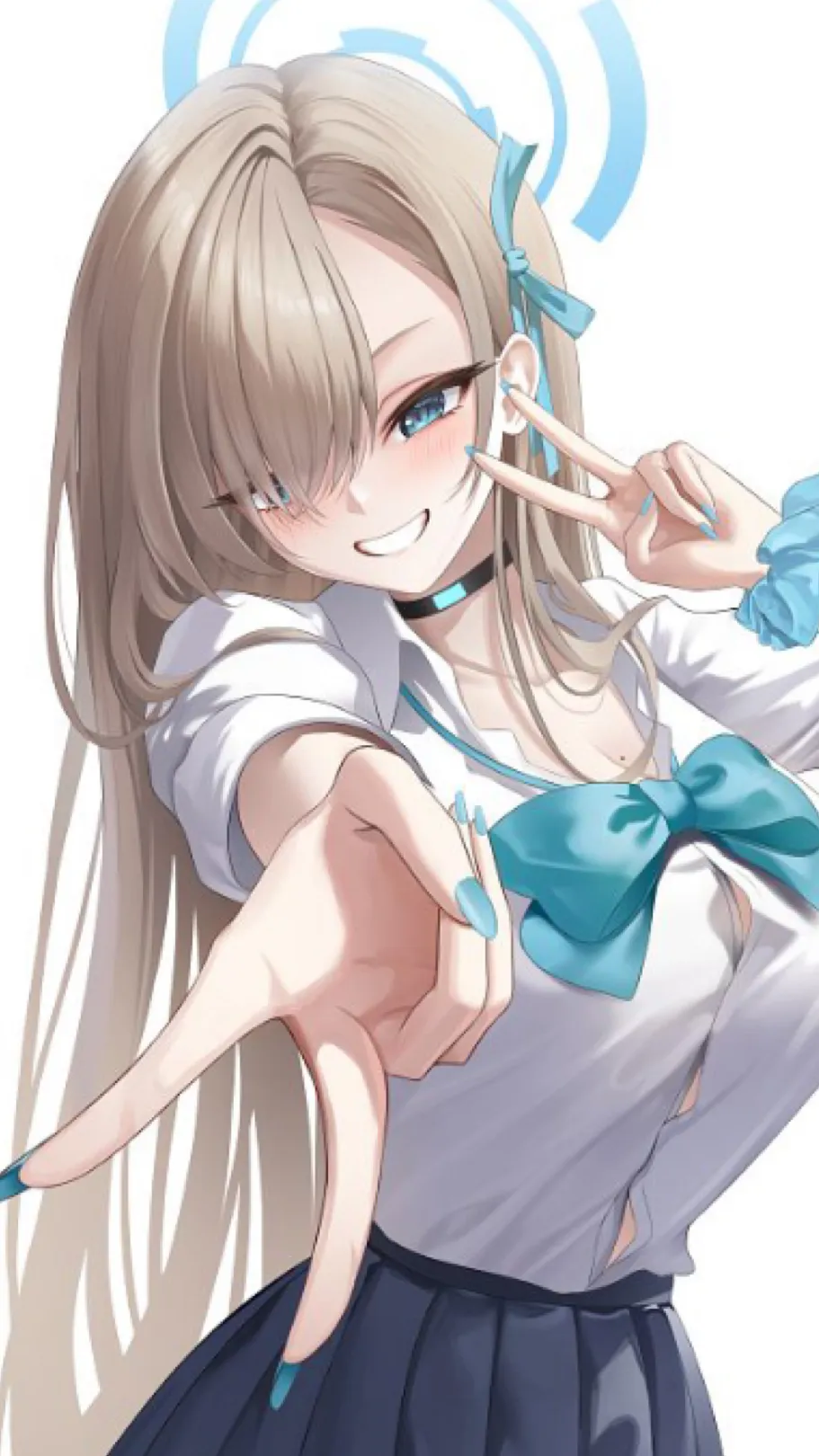 ai character: 🩵Asuna🩵 background