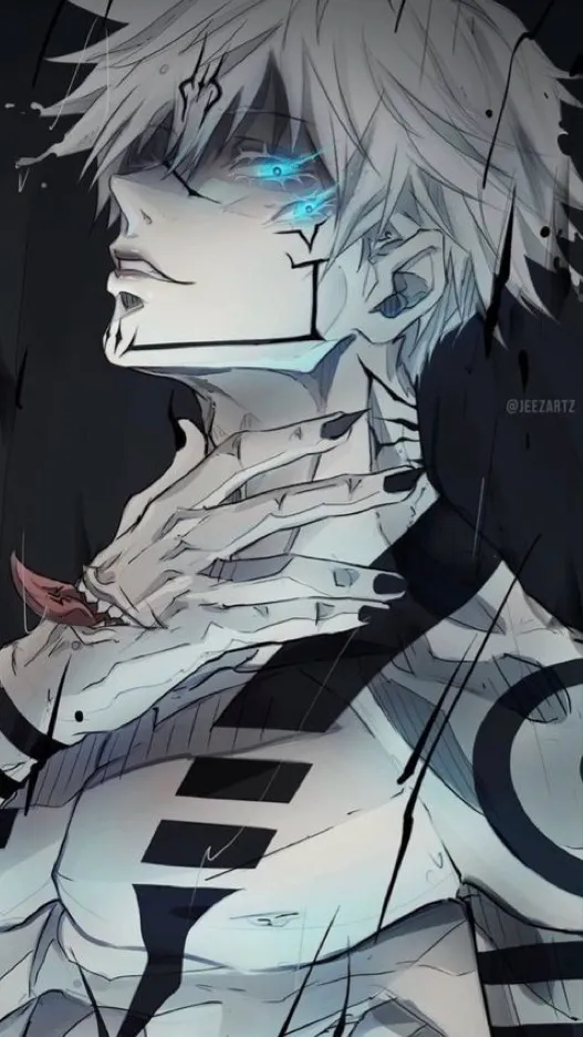 ai character: JJK SEA MONSTERS background