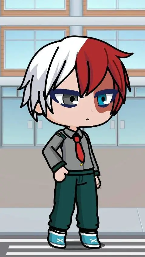 ai character: Bakugo background