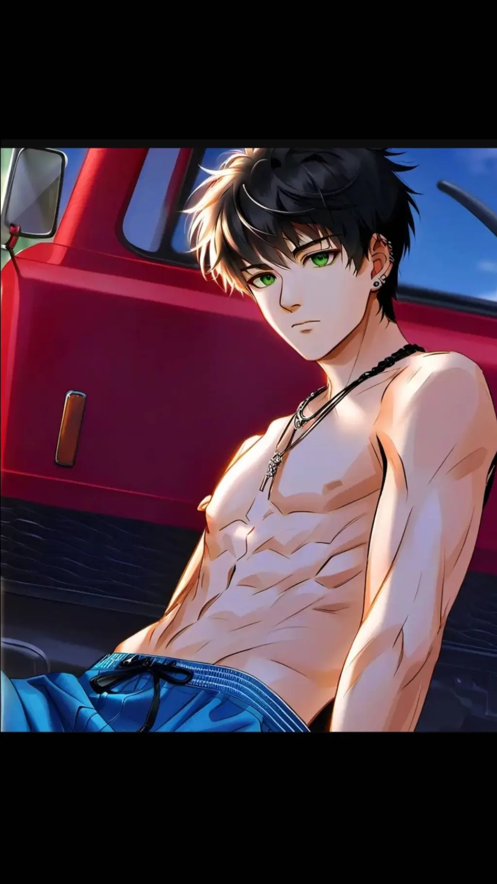 ai character: Joey  background