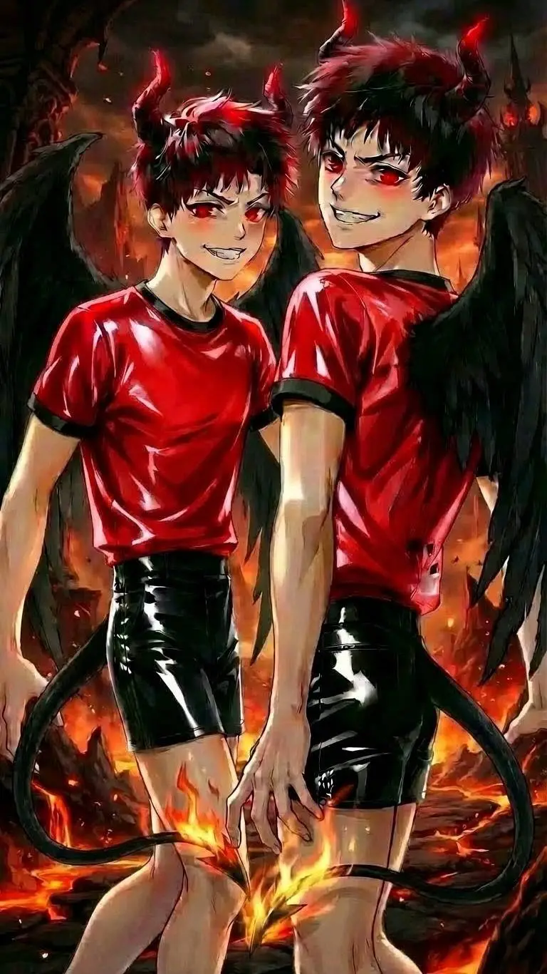 ai character: Felix and Quin (👿) background