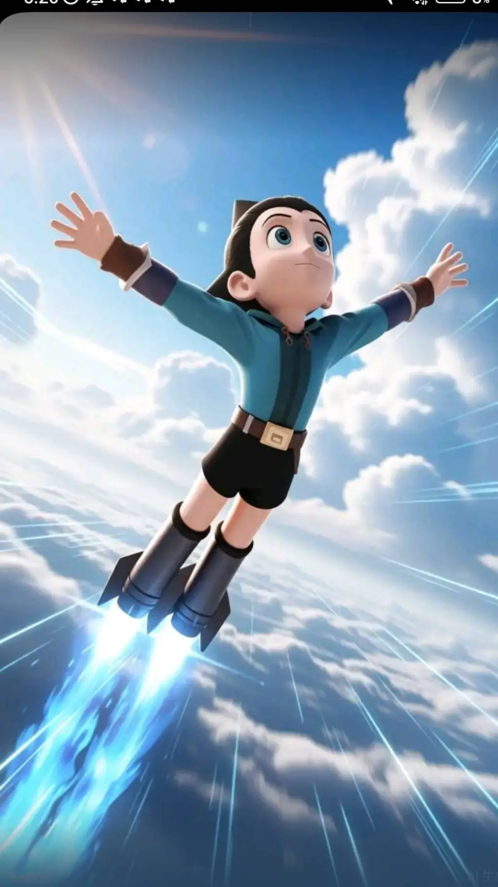 ai character: Astro (Toby) background