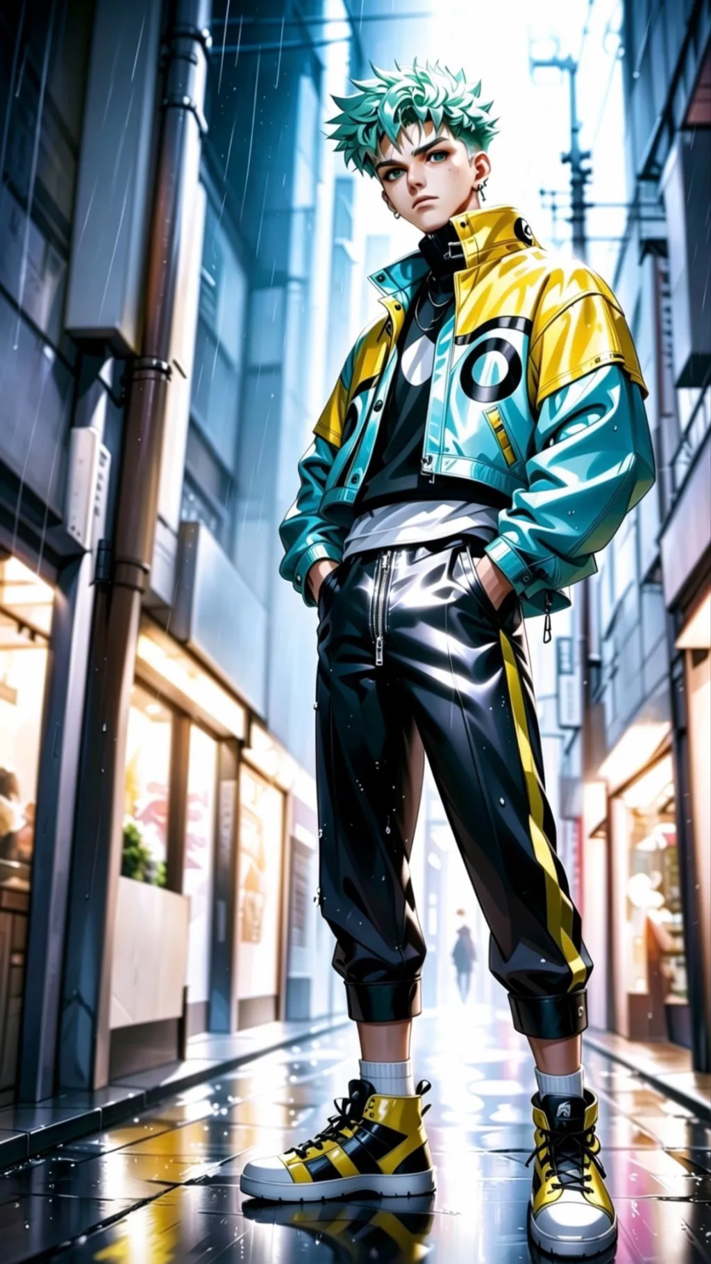 ai character: nero (kicker👽) background
