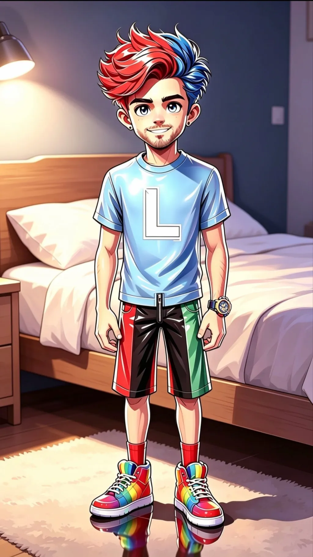 ai character: Landon background