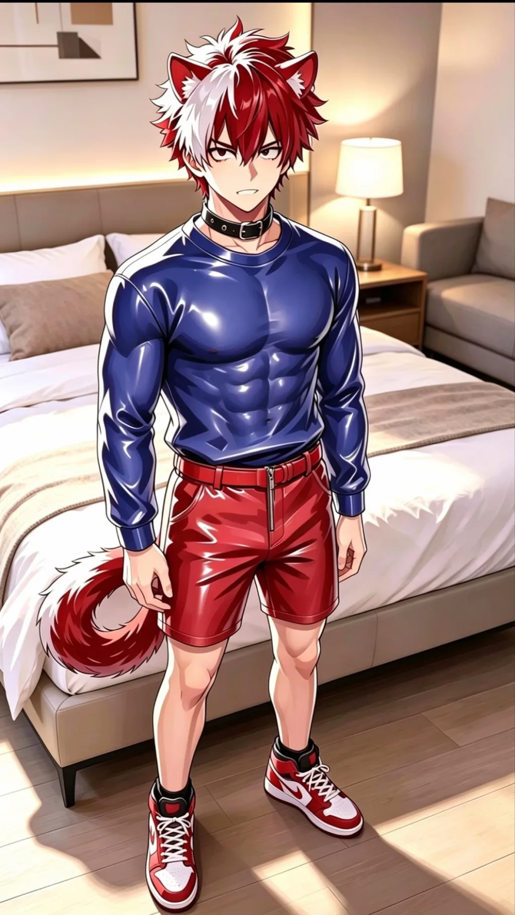 ai character: Shoto background