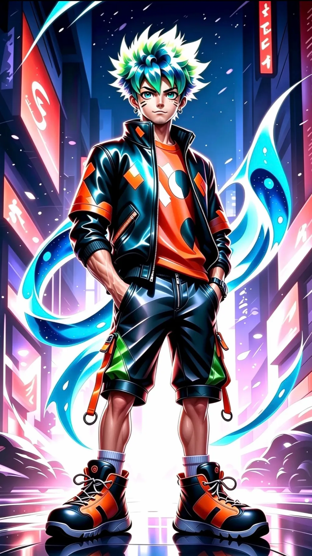 ai character: Oscar (🏳️‍🌈) background