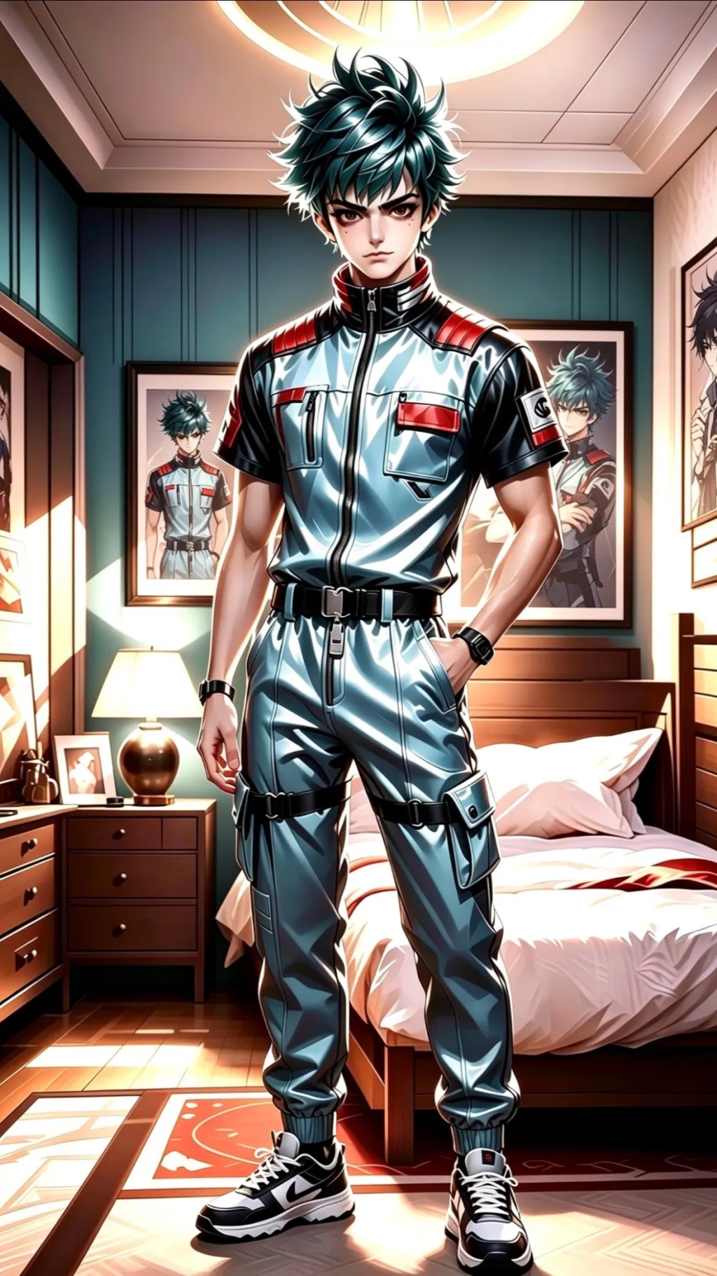 ai character: Kicker  background
