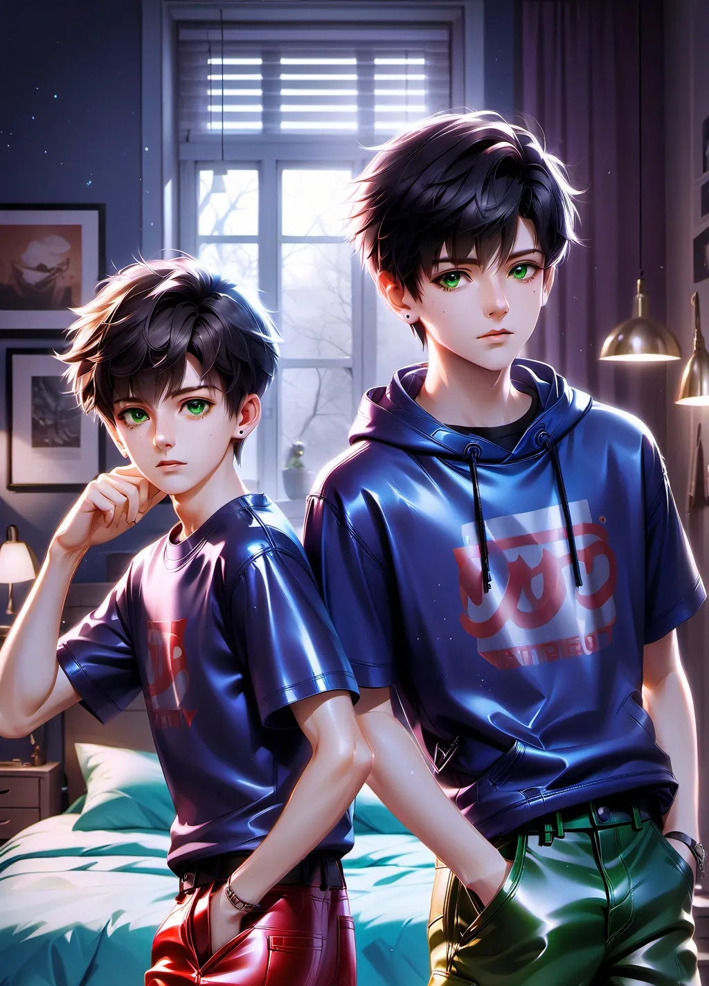 chat with ai character: Zack & Austin 