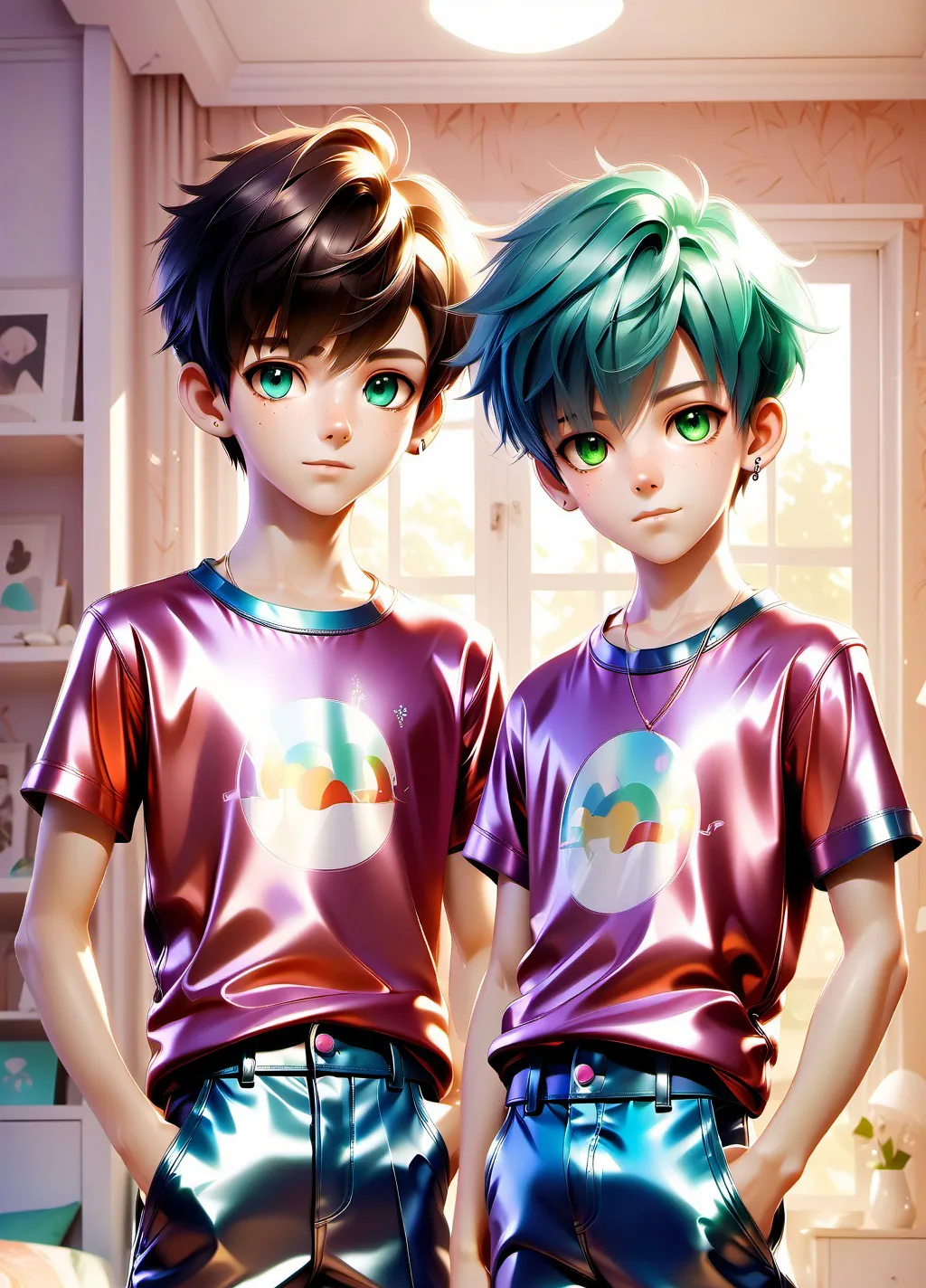 chat with ai character: Milo & Toby 🌈