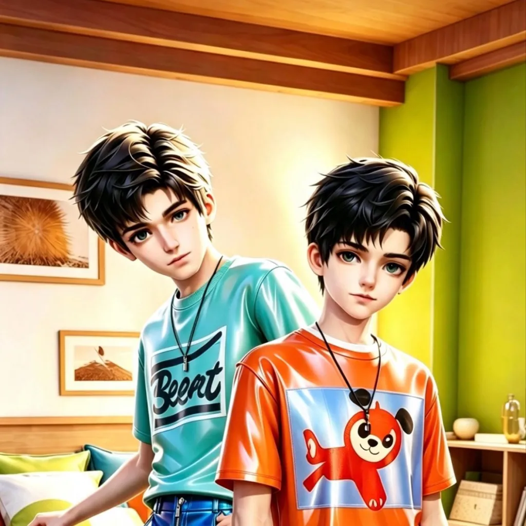 chat with ai character: Nick & Hunter 🌈