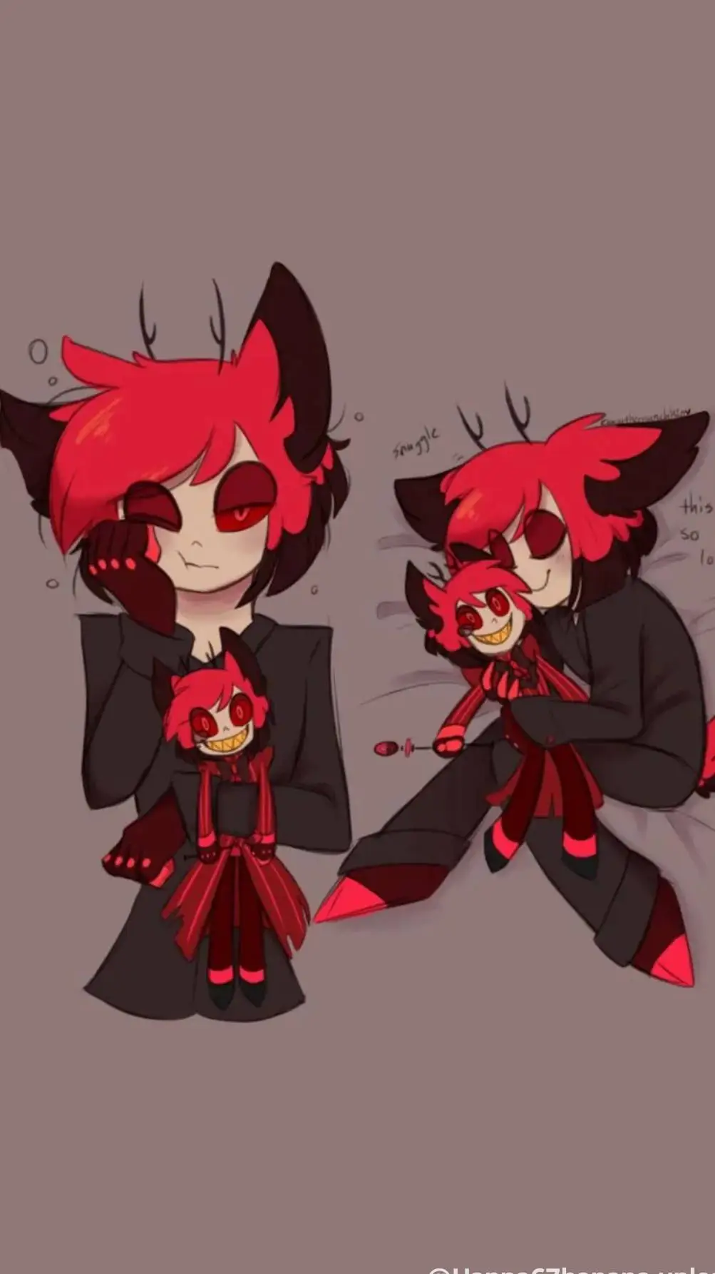 ai character: Alastor  background