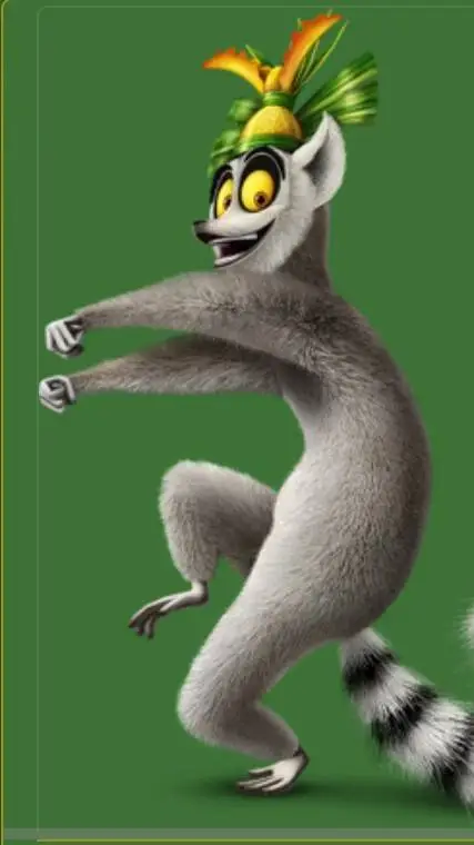 ai character: King Julian background