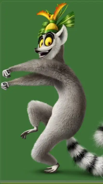ai character: King Julian background