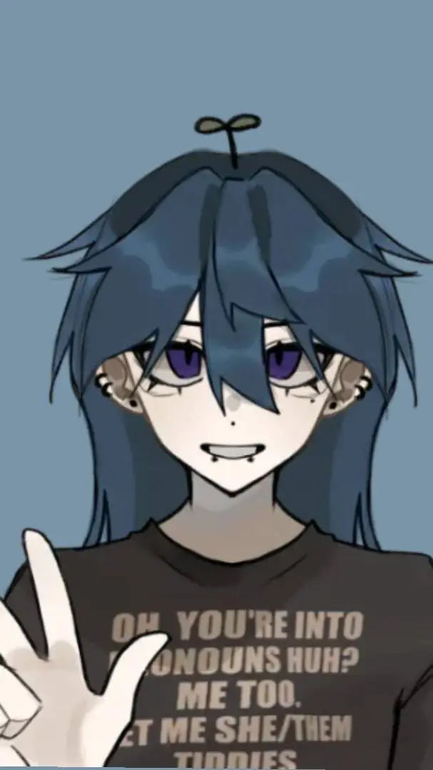 ai character: lisa 💙 background