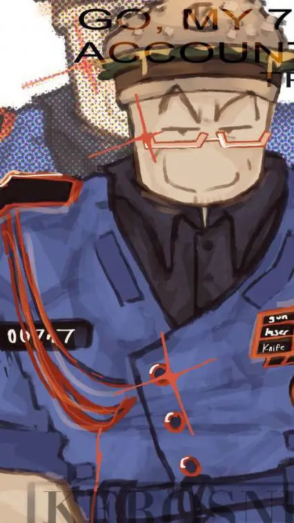 ai character: Freaky 7n7-Tp background