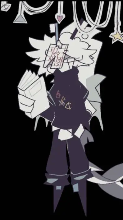 ai character: Mr. smile :) background