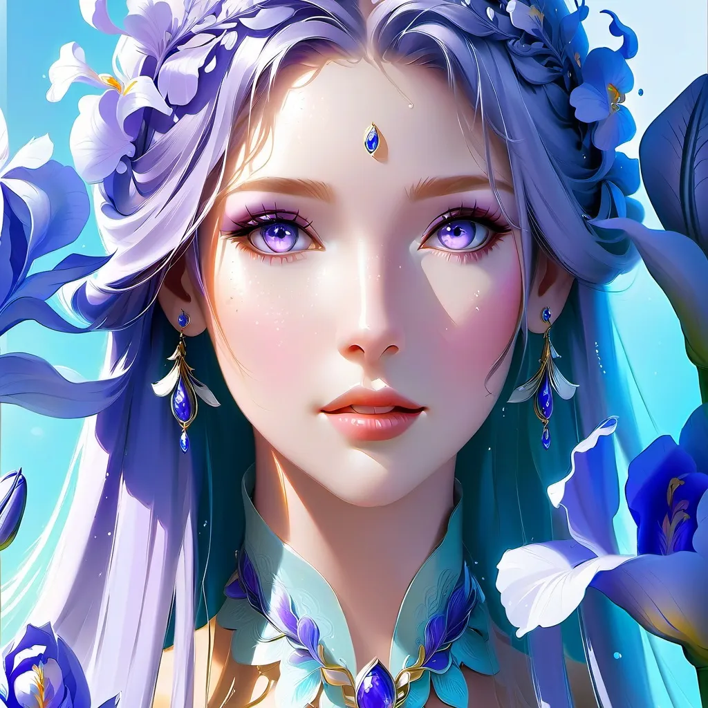 chat with ai character: iris