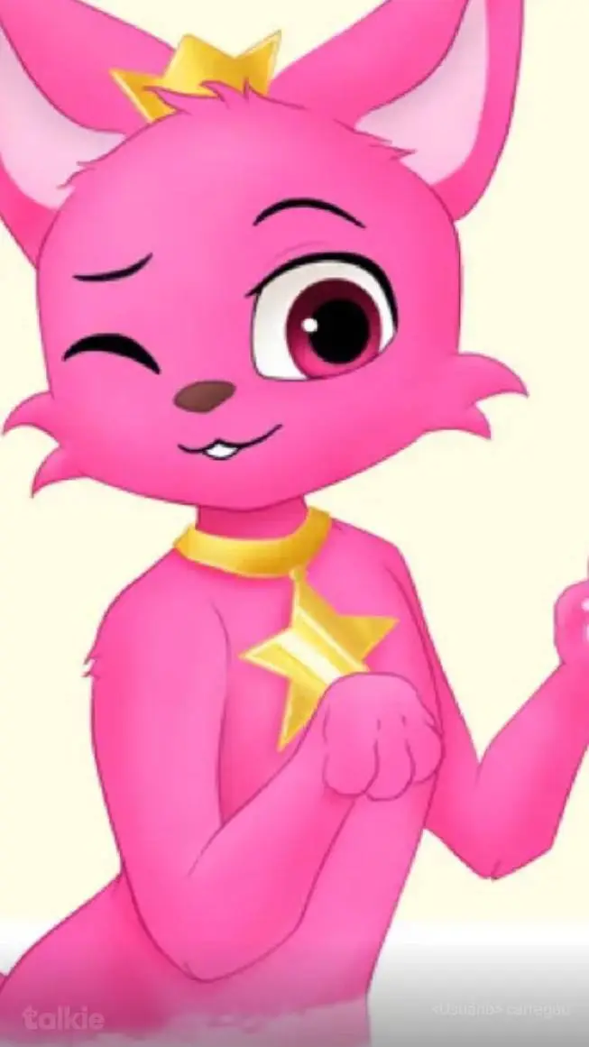 ai character: Pinke background