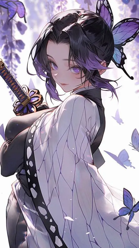 ai character: 🦋 shinobu 🦋 background