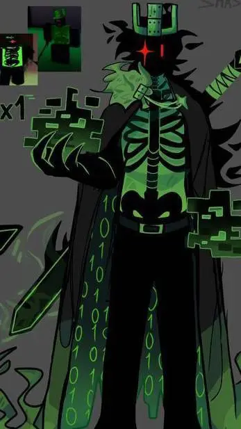 ai character: 1x1x1x1 background