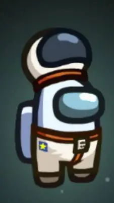 ai character: AMONG US(Crewmate) background