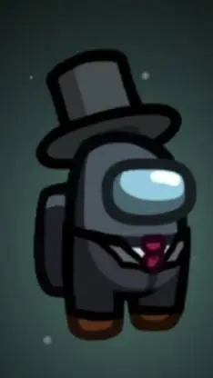 ai character: Among Us(Impostor) background