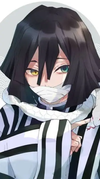 ai character: iguro obanai  background