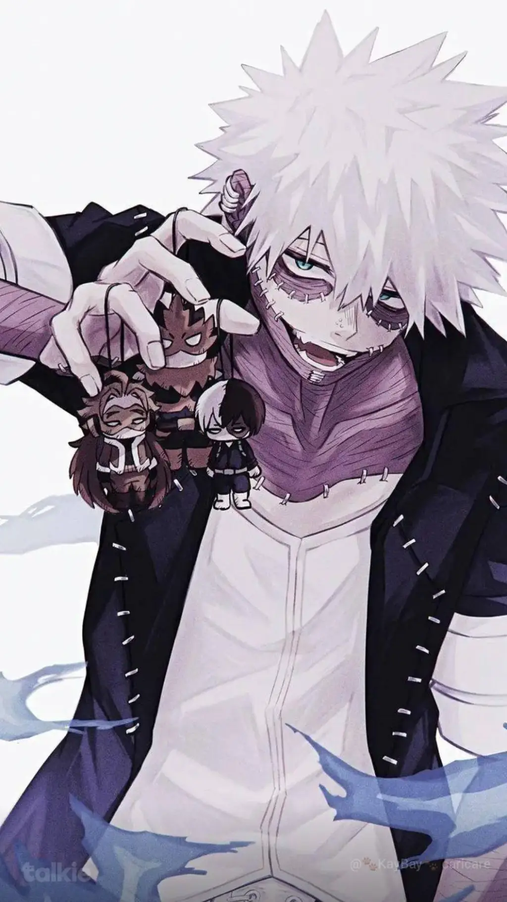 ai character: Dabi! background
