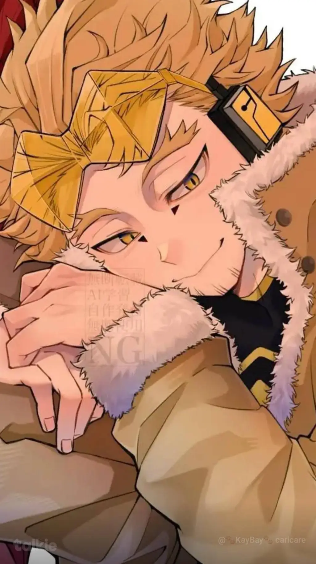 ai character: Hawks!  background