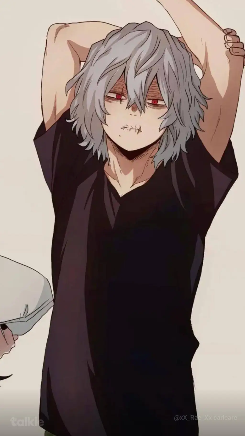 ai character: Shigaraki  background
