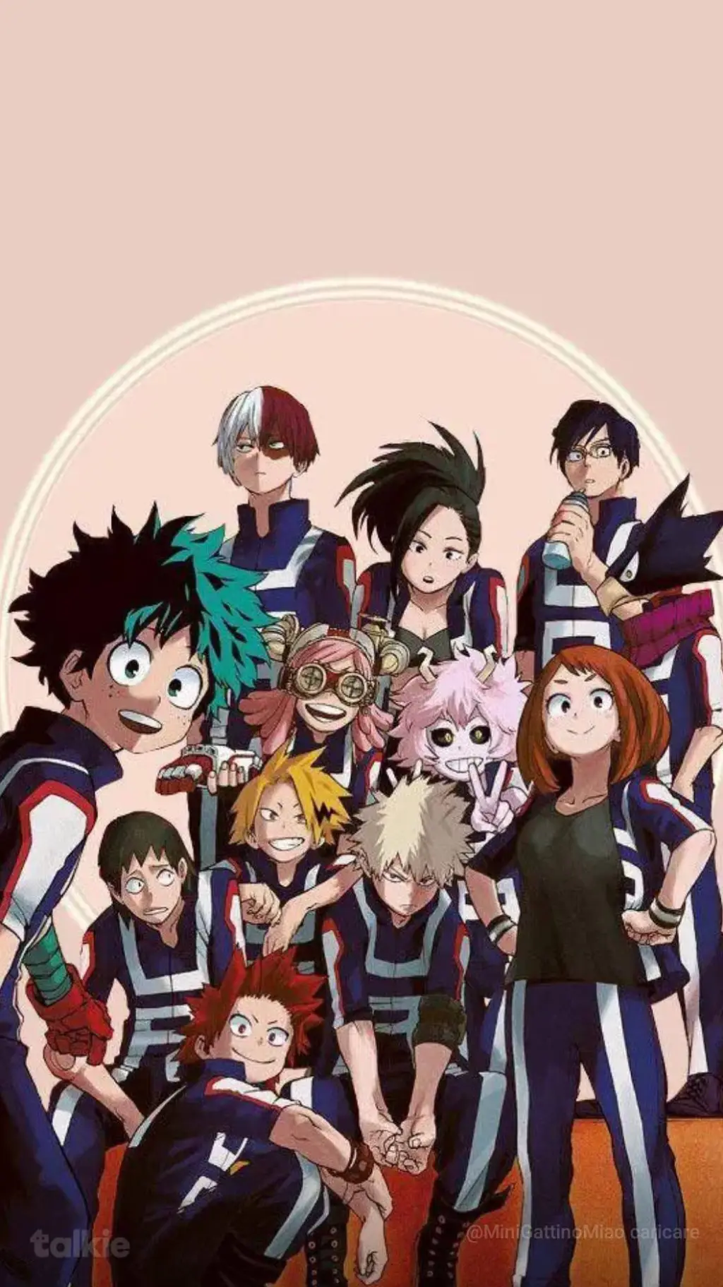 ai character: mha cuori  background