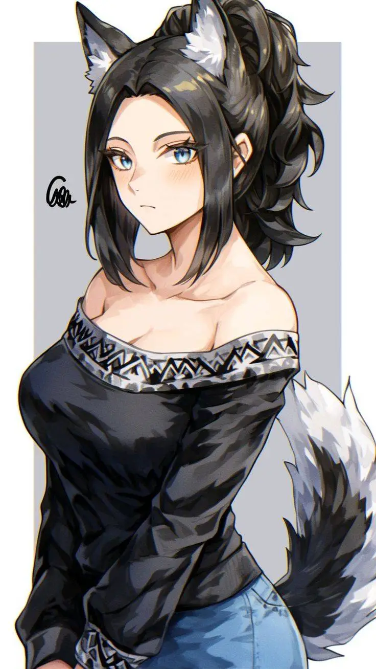 ai character: Max Black background