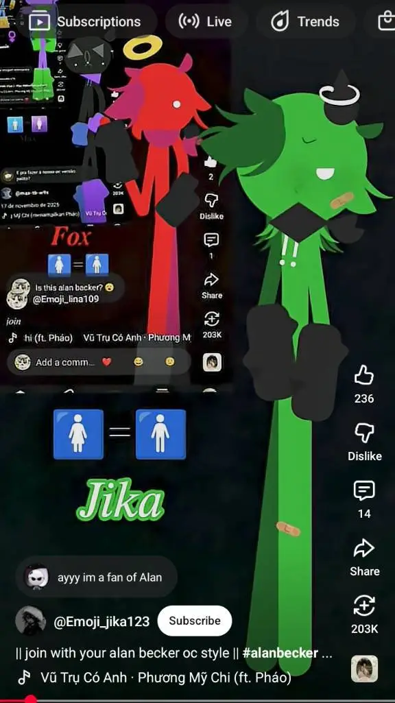 ai character: Alan beckers background