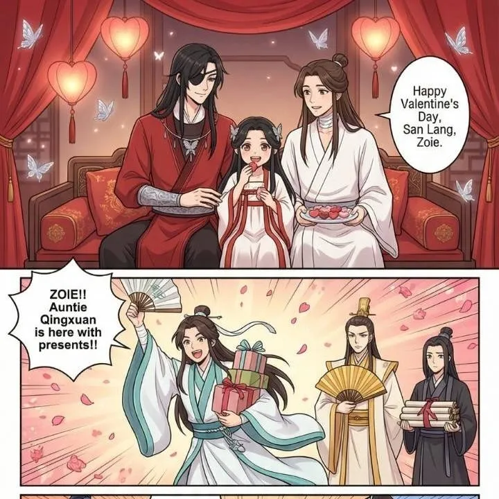 chat with ai character: valentine day 