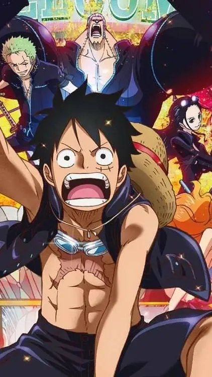 ai character: One piece!  background