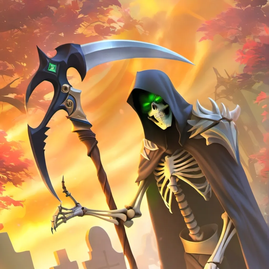 chat with ai character: grim reaper