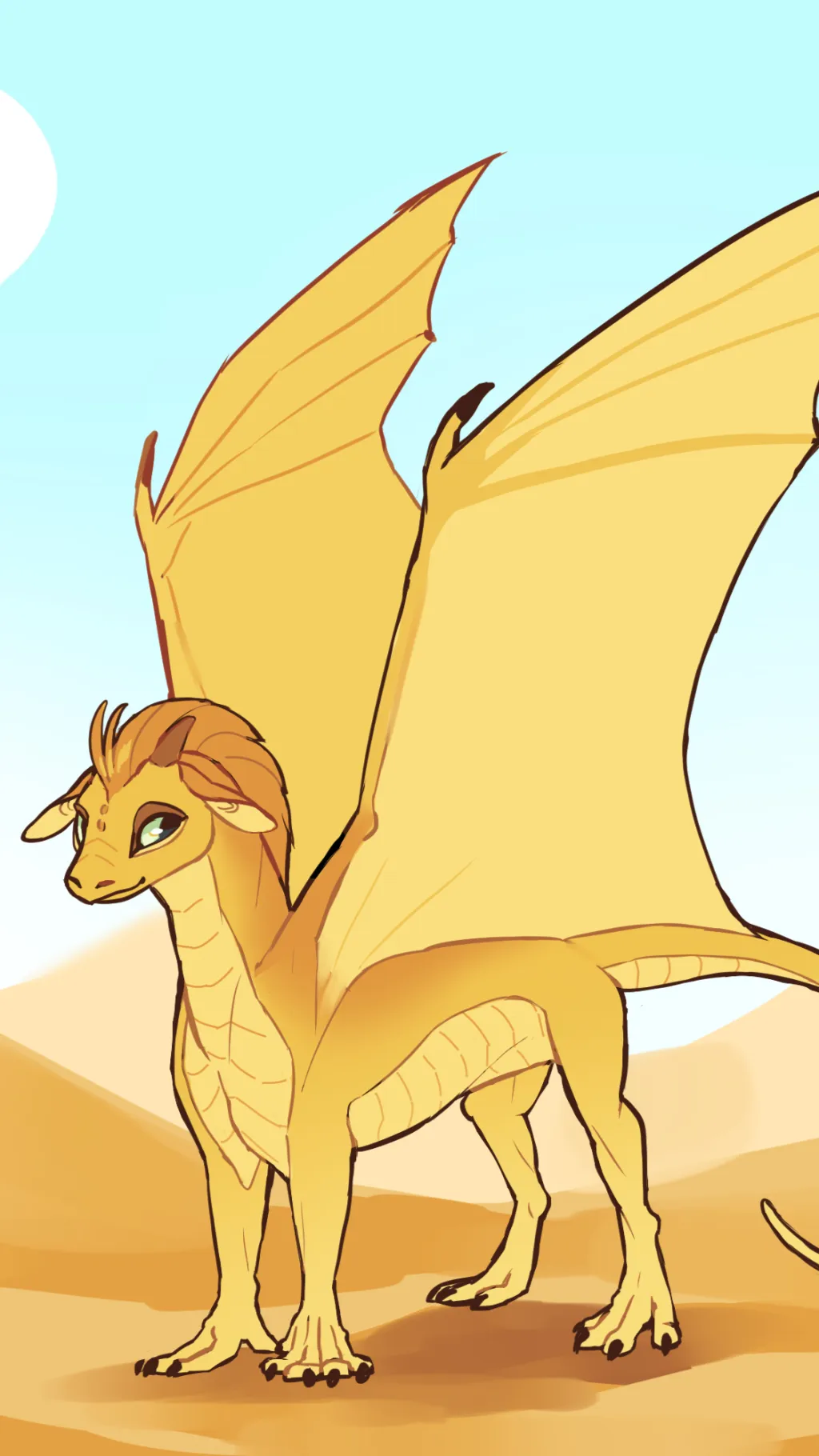 ai character: ☀️Sunny WoF background