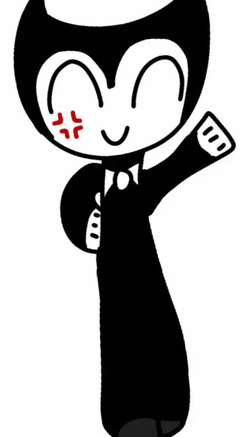 ai character: bendy  background