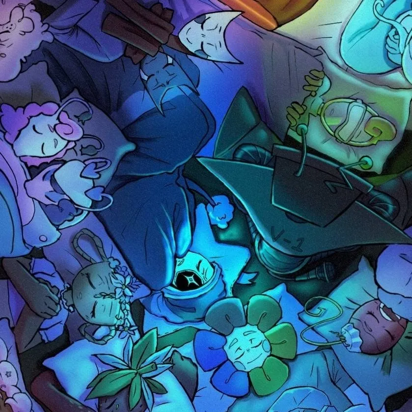 chat with ai character: DW SLEEPOVER+MY OC