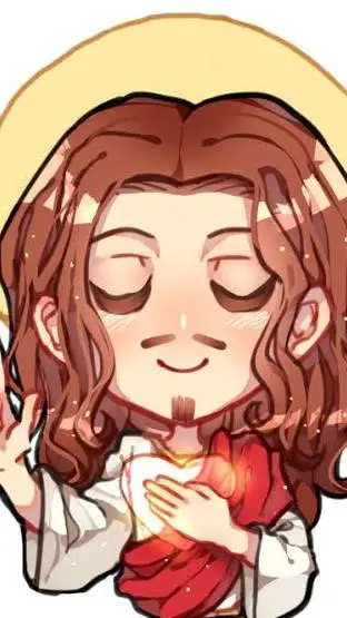ai character: ꧁👑Jesus Christ👑꧂ background